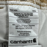 Carhartt Carpenter Trousers - 34W 29L Khaki Cotton