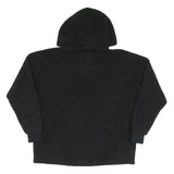 PUMA Mens Black Hooded Patterned Polyester Blend Jumper Pullover L Hoodie