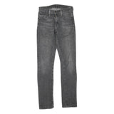 LEVI'S 505 Womens Jeans Black Regular Straight Denim Medium W30 L34 Classic Fit
