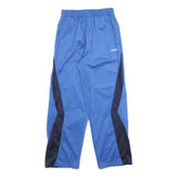 REEBOK Boys Joggers Blue & Navy Regular Tapered L W24 L26 Slim Fit Sportswear