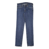 LEVI'S 511 Mens Jeans Blue Slim Skinny Denim Medium W28 L30 Stretch Cotton Blend