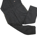 DICKIES Mens Black Cotton Blend Dungarees Classic XL W44 L30 Workwear