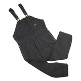 DICKIES Mens Black Cotton Blend Dungarees Classic XL W44 L30 Workwear