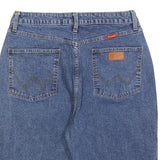 WRANGLER Womens Denim Blue Cotton Shorts M W30 Classic Fit Casual Cut-Off