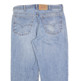 LEVI'S 555 Mens Jeans Blue Relaxed Straight Denim Medium W38 L25 Classic Style