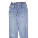 LEVI'S Womens Jeans Blue Slim Straight Denim Medium W26 L30 Classic Fit Zip