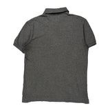Tommy Hilfiger Polo Shirt - Large Grey Cotton