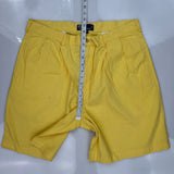 Polo By Ralph Lauren Chino Shorts - 34W 6L Yellow Cotton