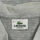 Lacoste Polo Shirt - 2XL Grey Cotton