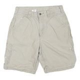 CARHARTT Mens Shorts Beige Casual S W30 Cotton Blend Durable Workwear