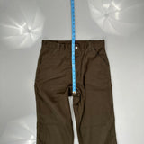 Carhartt Trousers - 32W 34L Brown Polyester Blend