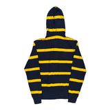 Polo By Ralph Lauren Striped Hoodie - Medium Navy Cotton