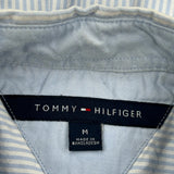 Tommy Hilfiger Striped Shirt - Medium Blue Cotton