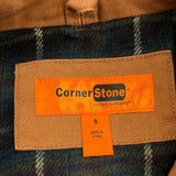 Western Star Corner Stone Workwear Jacket - Small Brown Cotton