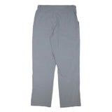 ODLO Mens Regular Fit Polyester Blend Grey Outdoor Trousers W32 L31 Zip Pockets
