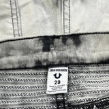 True Religion Tie-Dye Denim Shorts - 30W 15L Acid Wash Cotton