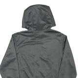 NIKE Mens Grey & Light Grey Full Zip Hoodie XS Polyester Blend Sportswear