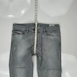 Diesel Jeans - 38W 31L Grey Cotton Blend