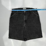 Canyon River Blues Hip Hop Carpenter Shorts - 36W 9L Grey Cotton