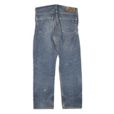 DICKIES Mens Blue Regular Fit Straight Leg Denim W34 L30 Workwear Jeans Zip