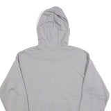 FILA Mens Grey Logo Pullover Hoodie S Cotton Blend Casual Sportswear