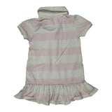 Age 18 Months Ralph Lauren Striped Dress - 3XS Pink Cotton