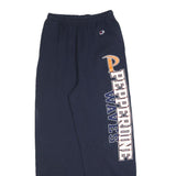 CHAMPION Womens Joggers Navy Pepperdine Waves M W26 L30 Cotton Blend Casual Fit
