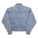 GAP Mens Blue Denim Button Cotton Jacket S Classic Casual Lightweight