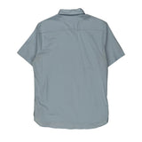 Tommy Hilfiger Short Sleeve Shirt - Medium Blue Cotton