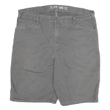 DICKIES Mens Shorts Grey Casual Cotton Blend 3XL W38 Workwear Cargo Pockets