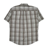 Tommy Hilfiger Checked Short Sleeve Shirt - XL Brown Cotton