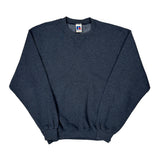 Russell Athletic Sweatshirt - Medium Grey Cotton Blend