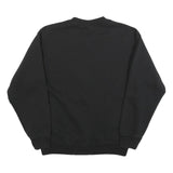 PENNANT Mens Black Soccer Crew Neck M Cotton Blend Casual Sweatshirt