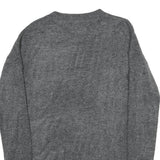 BLUE MOTION Womens Grey Plain Pullover Basic Knit Jumper S Acrylic Blend Soft