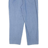 CASCADE Womens Jeans Blue Relaxed Straight Denim Light W29 L25 Elastic Waistband