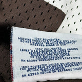 Cleveland Browns Logo Athletics Nfl Football Jersey - Medium Brown Polyester