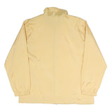 AUTHENTIC KLEIN Womens Yellow Animal Print Zip Jacket M Polyester Blend