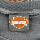 Harley Davidson Graphic T-Shirt - 2XL Black Cotton
