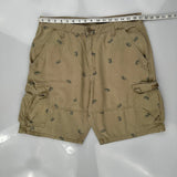 American Eagle Cargo Shorts - 34W 9L Khaki Cotton