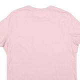 NIKE Womens Pink XL T-Shirt Short Sleeve Crew Neck Cotton Blend Logo Print