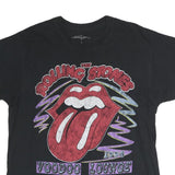 THE ROLLING STONES Mens Black Rolling Stones Voodoo Lounge Graphic T-Shirt L