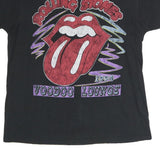 THE ROLLING STONES Mens Black Rolling Stones Voodoo Lounge Graphic T-Shirt L