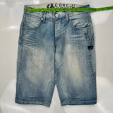 Jack & Jones Denim Shorts - 32W 12L Light Wash Denim