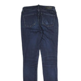 CALVIN KLEIN JEANS Mens Slim Denim Blue Cotton Blend W26 L32 Zip Skinny Fit