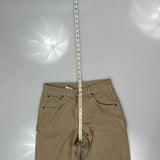 Carhartt Carpenter Trousers - 30W 30L Khaki Cotton