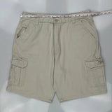 Wrangler Cargo Shorts - 38W 10L Beige Cotton