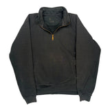 Carhartt 1/4 Zip - Large Black Cotton