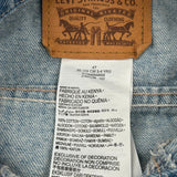 Age 3-4 Levis Denim Jacket - XS Blue Cotton