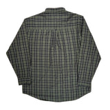 Chaps Ralph Lauren Checked Shirt - XL Green Cotton