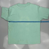 Single Stitch Wesley United Methodist Unbranded T-Shirt - Large Green Cotton